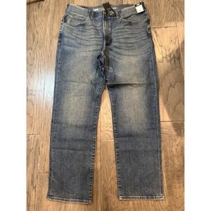 NWT Lee Extreme Motion MVP Maverick Big & Tall Relaxed Straight Jeans Mens 44x34